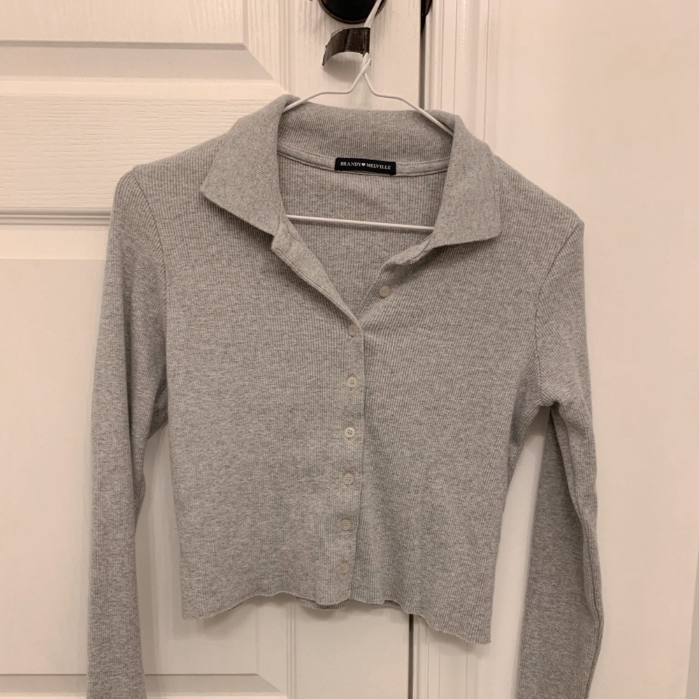 Brandy Melville Caroline Top Long Sleeve